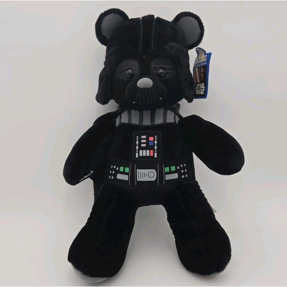 Darth Vader Build A Bear Workshop Star Wars Plush Lucasfilm 2015 023042 Cape NWT